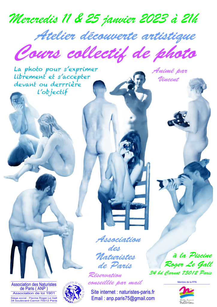 Cours de photographie naturiste