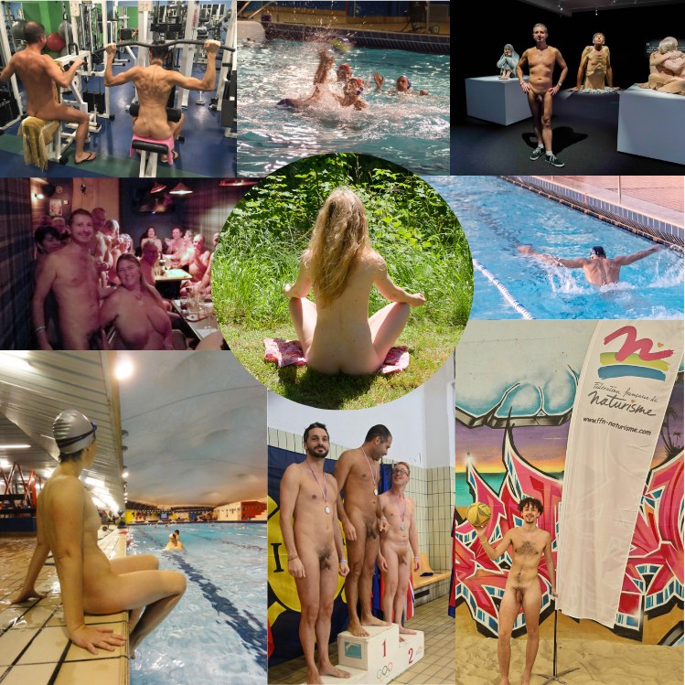 Les activités de l'ANP : natation, fitness, yoga, apéro, beach-volley, expositions